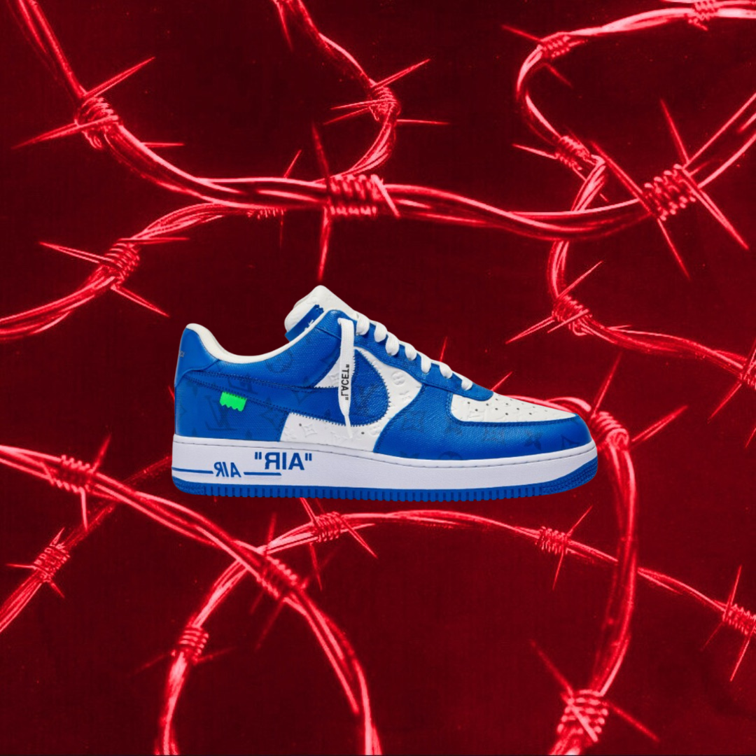 NIKE AIR FORCE ONE X LV BLUE 🦋