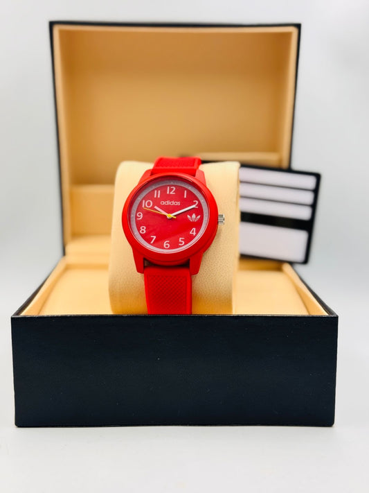Adidas Kids Watch Red