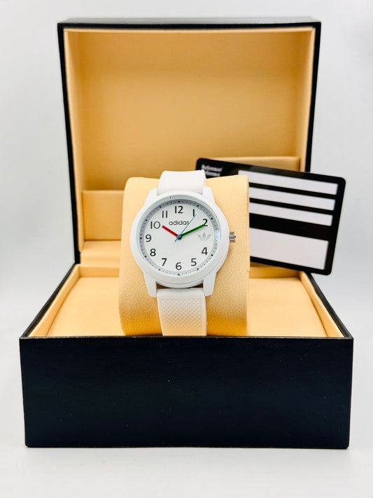 Adidas Kids Watch White