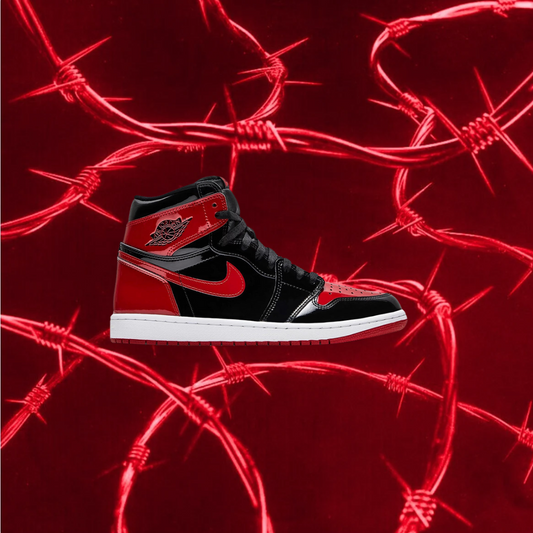 Nike Jordan 1s Patent Red