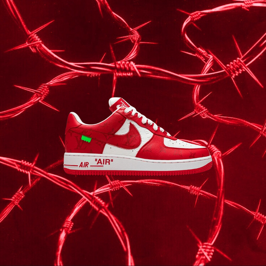 NIKE AIR FORCE ONE X LV RED 🍒