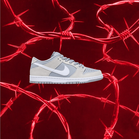 Nike Air Dunk Low Grey & white & blue