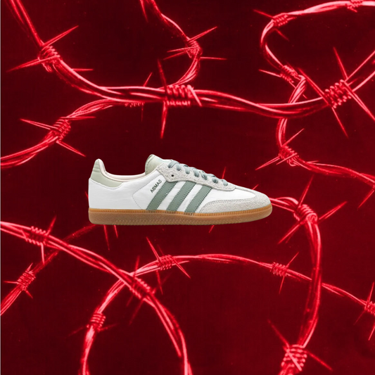 ADIDAS SAMBA OG Green & White