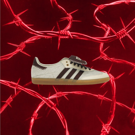 ADIDAS SAMBA OG X Wales Bonner Pony Tonal cream White