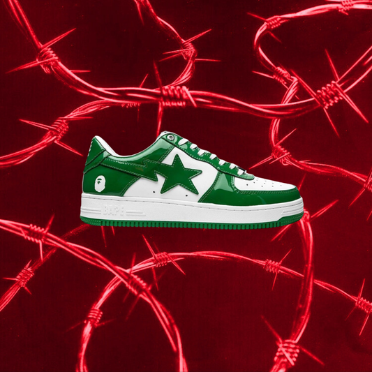 BATHING APE BAPE STAR GREEN