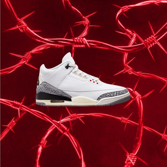 Nike Jordan’s 3 Retro White