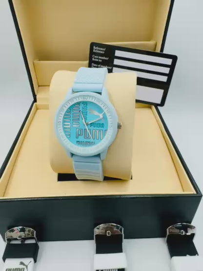 Puma Kids Watch White