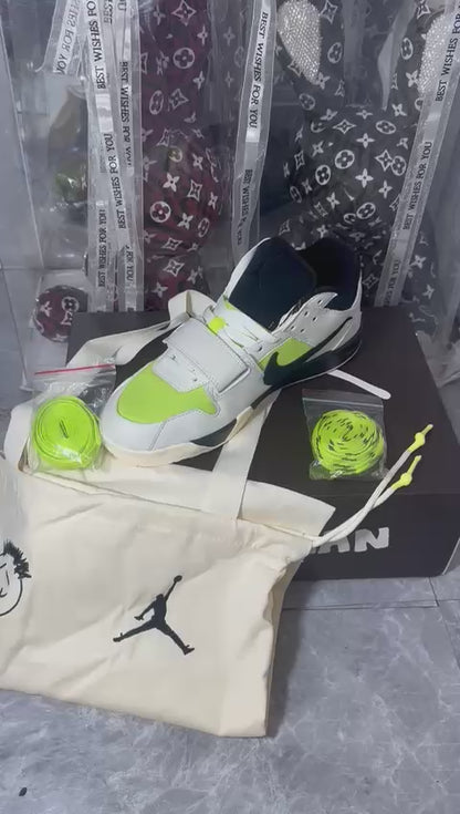 Jordan
x Travis Scott Jumpman Jack TR "Muslin/Black/Bright Cactus”🌵